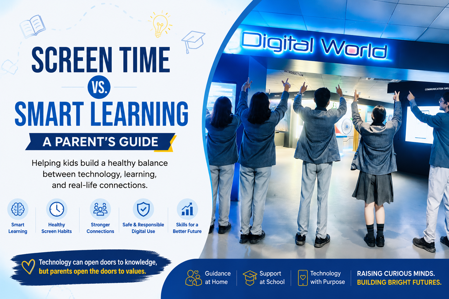 Screen Time vs. Smart Learning for Kids
